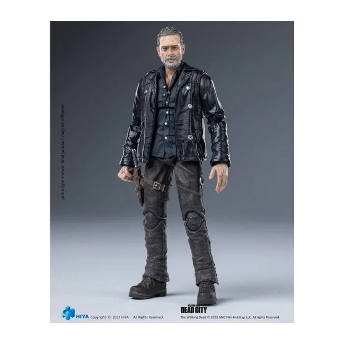 The Walking Dead Negan Actionfigur von Salut Jouets in Schwarz aus Kunststoff - Bild 1