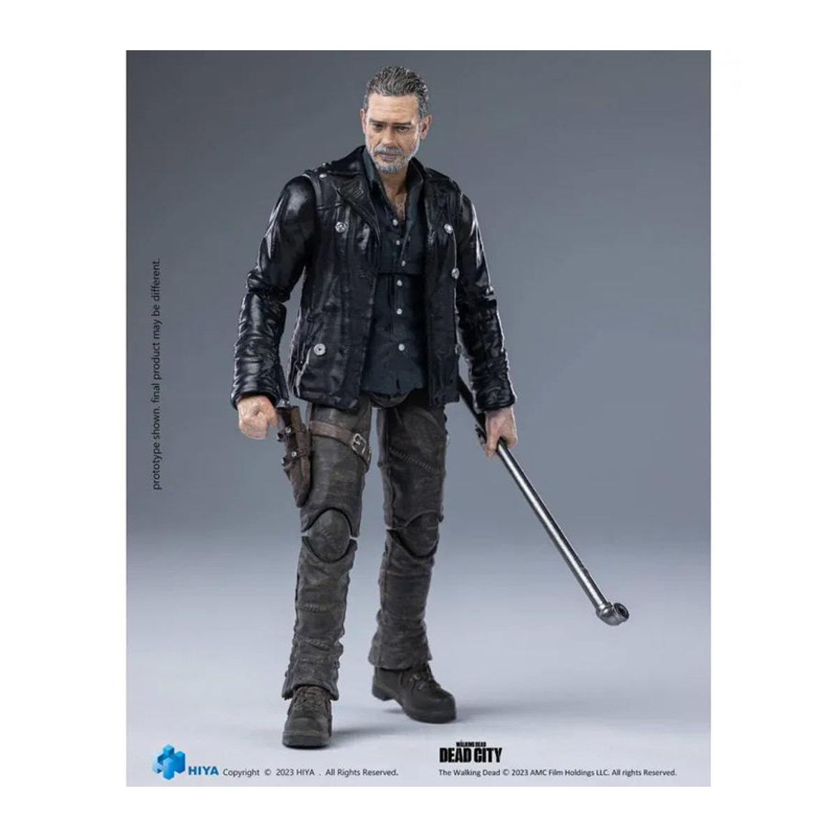 The Walking Dead Negan Actionfigur von Salut Jouets in Schwarz aus Kunststoff - Bild 4