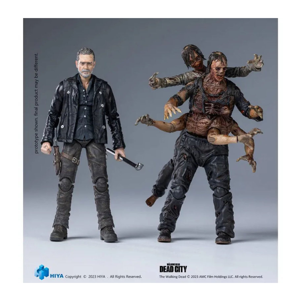 The Walking Dead Negan Actionfigur von Salut Jouets in Schwarz aus Kunststoff - Bild 6