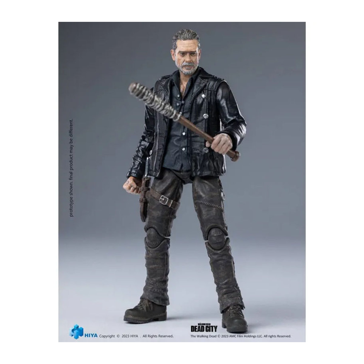 The Walking Dead Negan Actionfigur von Salut Jouets in Schwarz aus Kunststoff - Bild 7