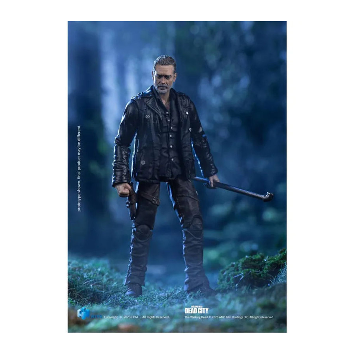 The Walking Dead Negan Actionfigur von Salut Jouets in Schwarz aus Kunststoff - Bild 8