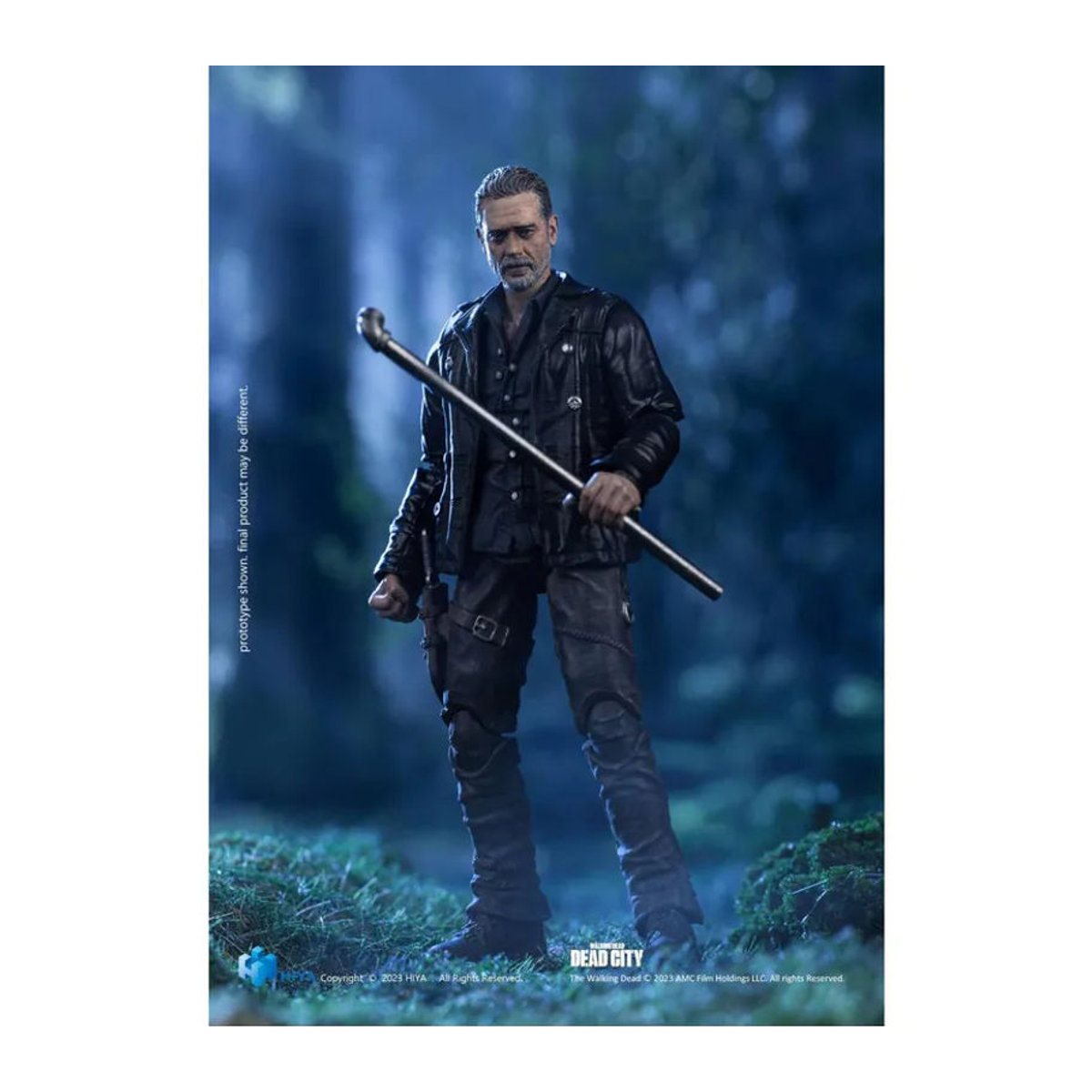 The Walking Dead Negan Actionfigur von Salut Jouets in Schwarz aus Kunststoff - Bild 9
