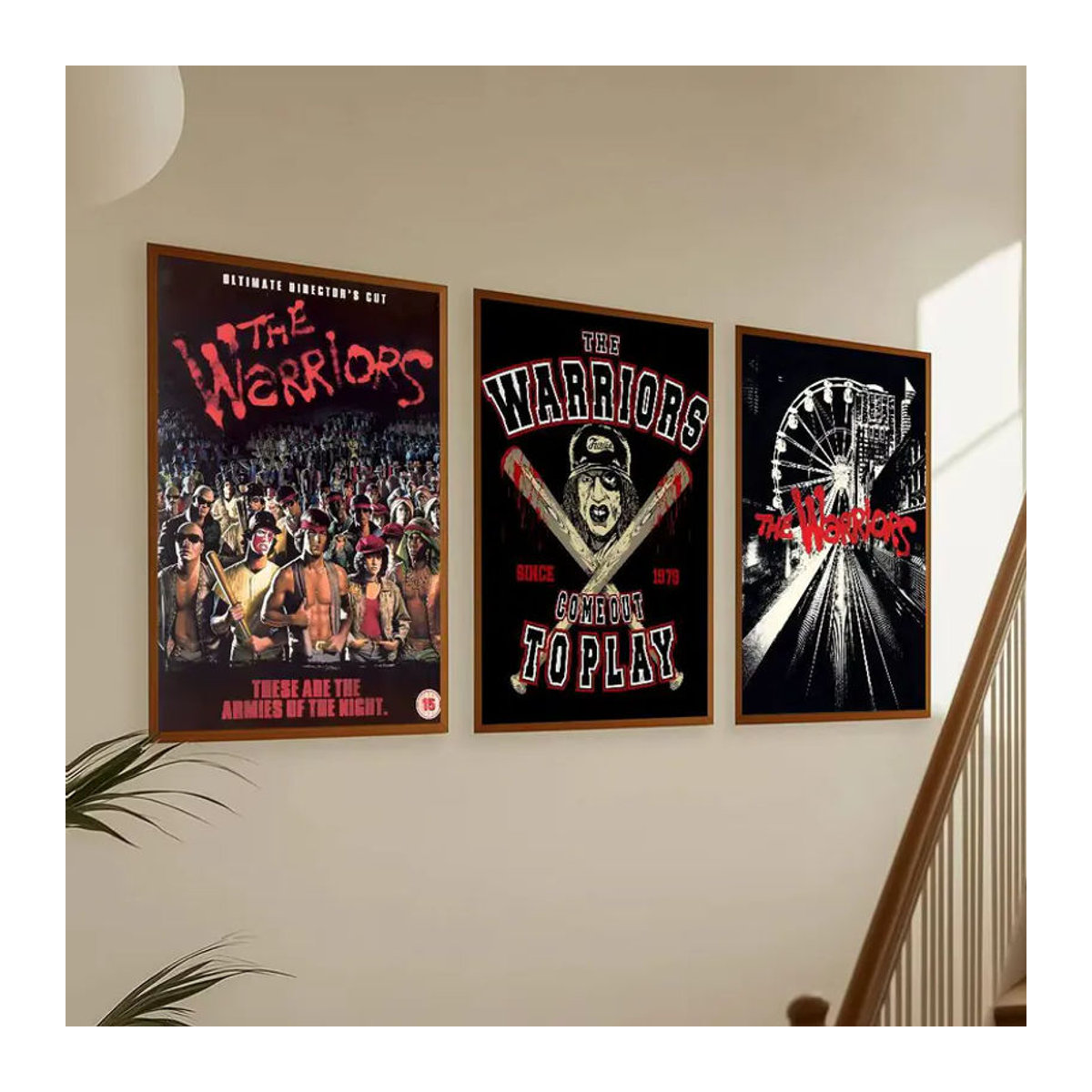 The Warriors Vintage Poster-Aufkleber von Rastar, mehrfarbig, wasserfester Papier-Wandaufkleber für deine Wanddekoration - Bild 3