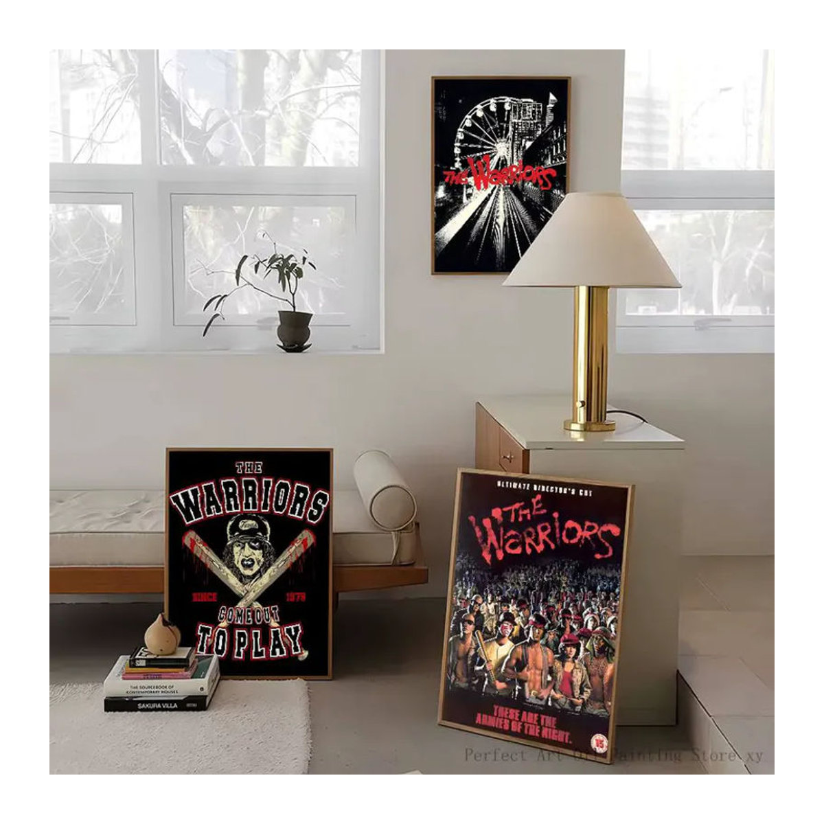 The Warriors Vintage Poster-Aufkleber von Rastar, mehrfarbig, wasserfester Papier-Wandaufkleber für deine Wanddekoration - Bild 4