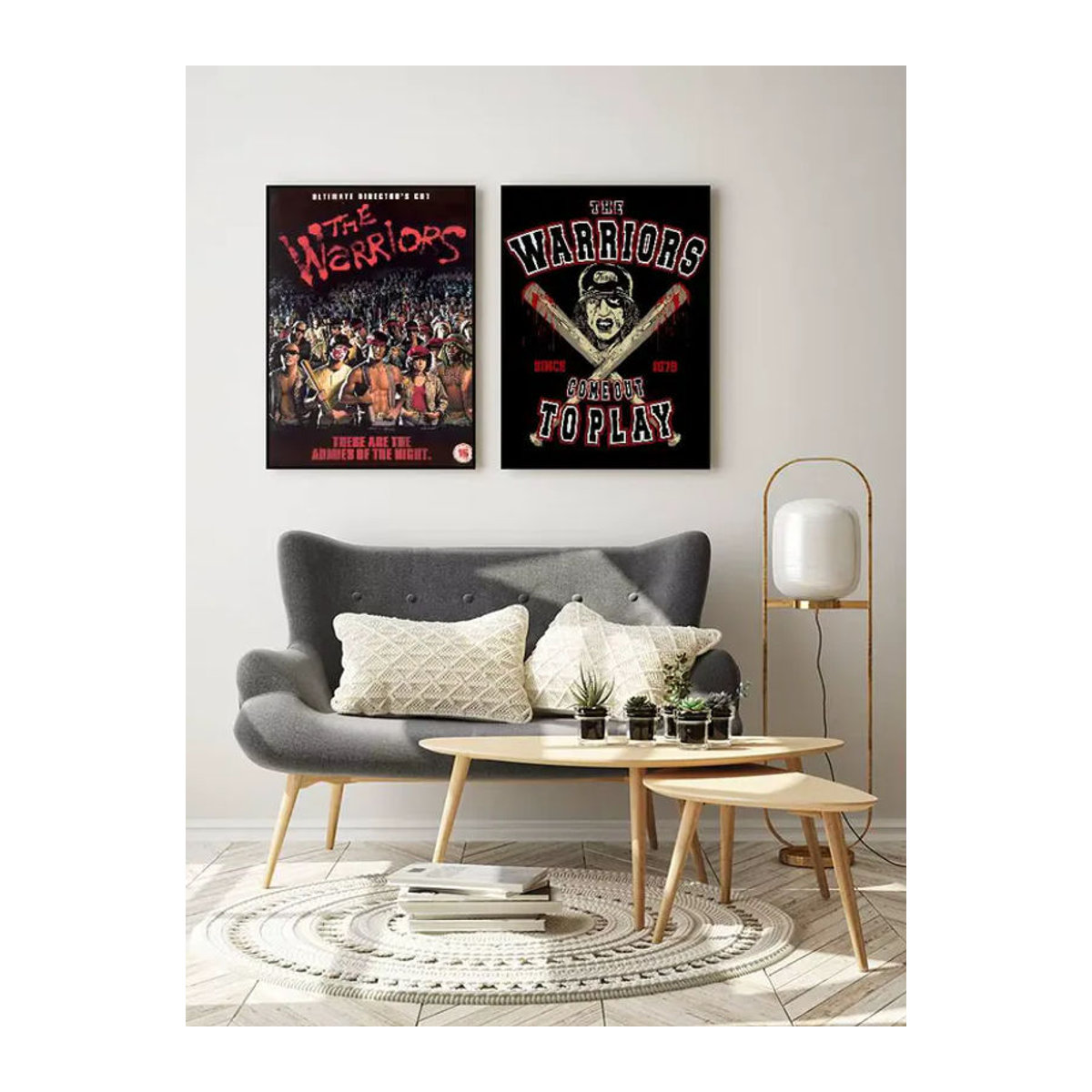 The Warriors Vintage Poster-Aufkleber von Rastar, mehrfarbig, wasserfester Papier-Wandaufkleber für deine Wanddekoration - Bild 7