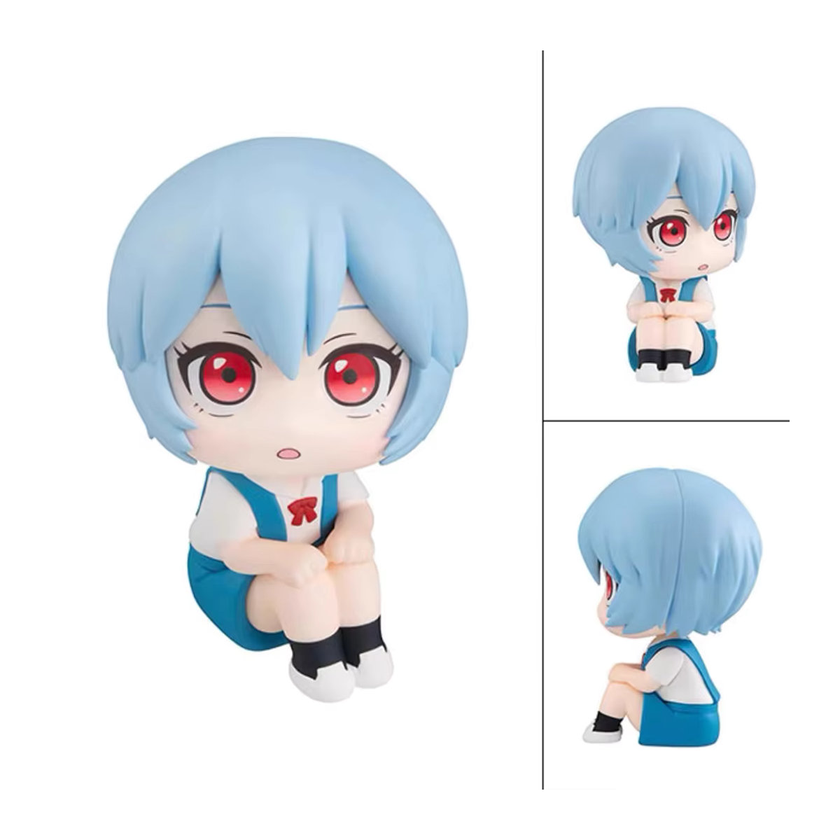 TheEVA Anime Evangelion Ayanami Rei und Asuka Langley Look Up Figur, Sitzendes Modell aus PVC, mehrfarbig, Höhe: 10 cm - Bild 5
