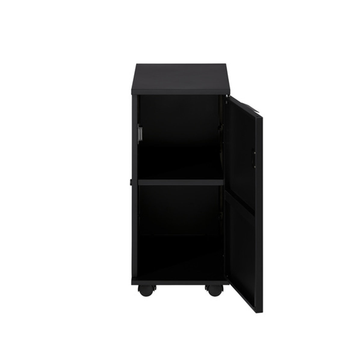 THOR Grill-Trolley aus Stahl in Schwarz, B/H/T: 47,5 x 74,5 x 34 cm - Bild 2