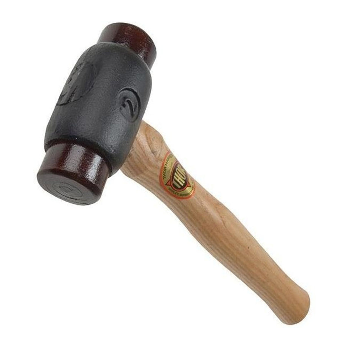 Thor Verberg Hamer 2 aus Echtleder in Natur mit Holz - Bild 1