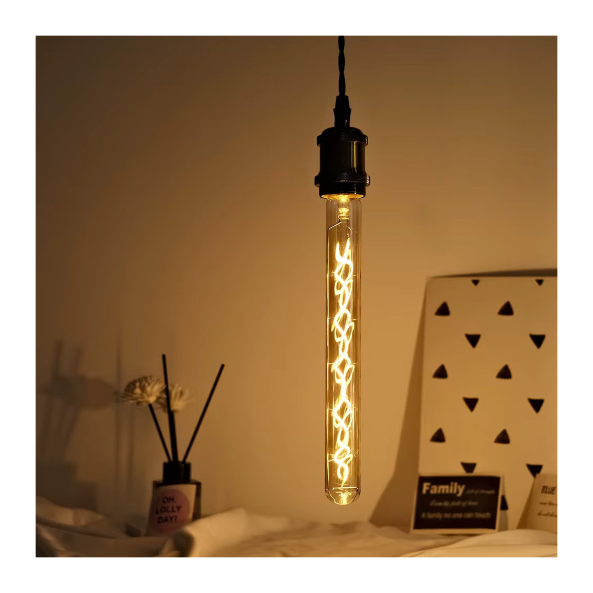 TIANFAN Vintage E27 Edison LED-Filament Glühbirne Retro Design Dimmbar 4 W - Bild 6