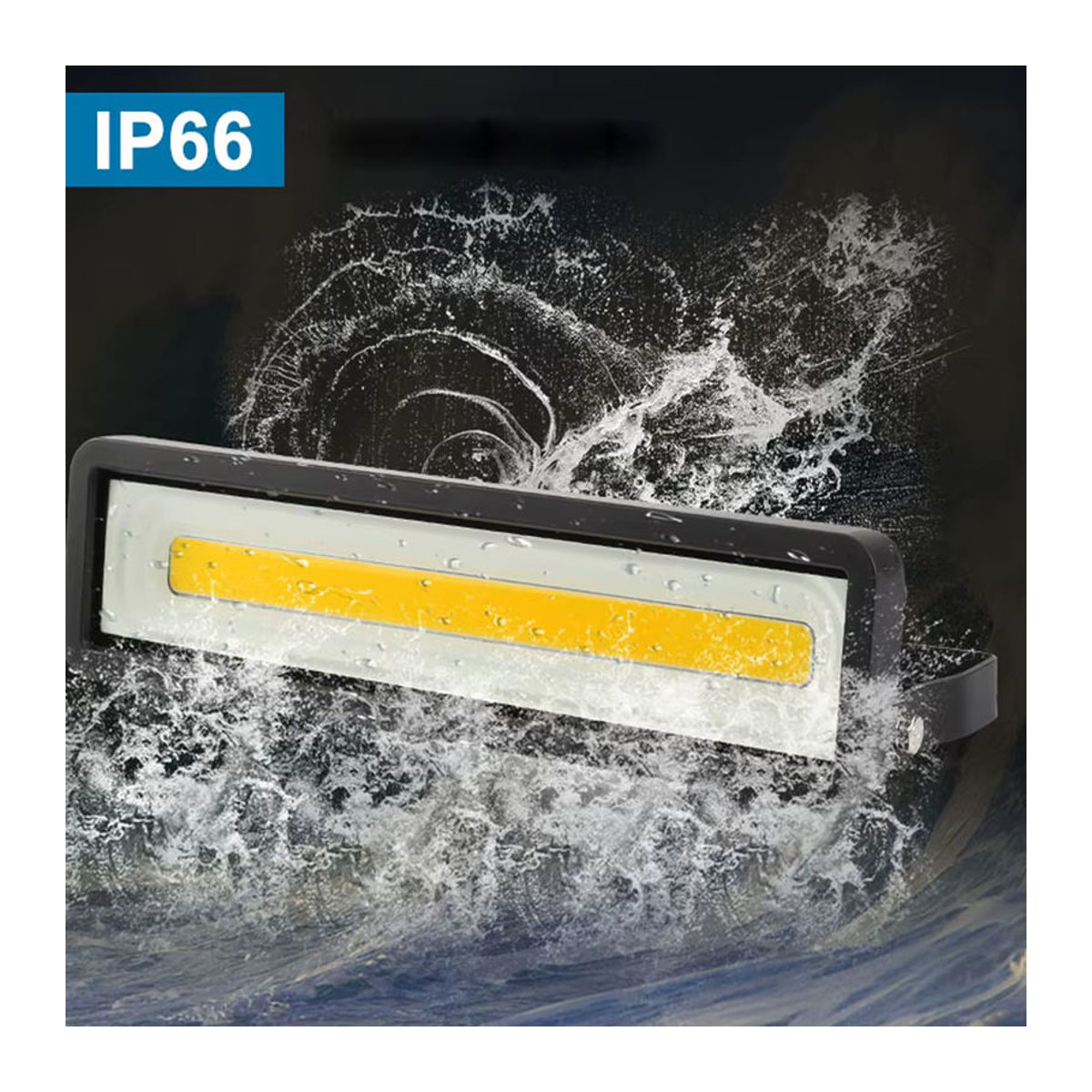 TiaoChongYi LED Außenstrahler 50W IP66 wasserdicht in Weiß - Bild 3
