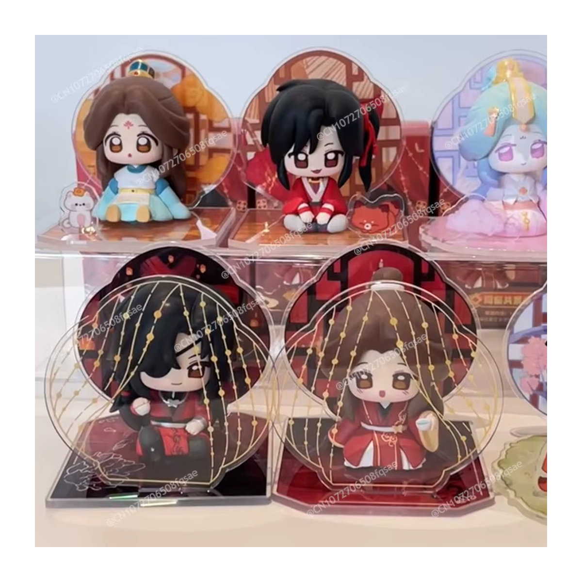 Ticify Tian Guan Ci Fu Heaven Official's Blessing Blind Box Mystery Box mit Hua Cheng und Xie Lian Figuren, mehrfarbig - Bild 3