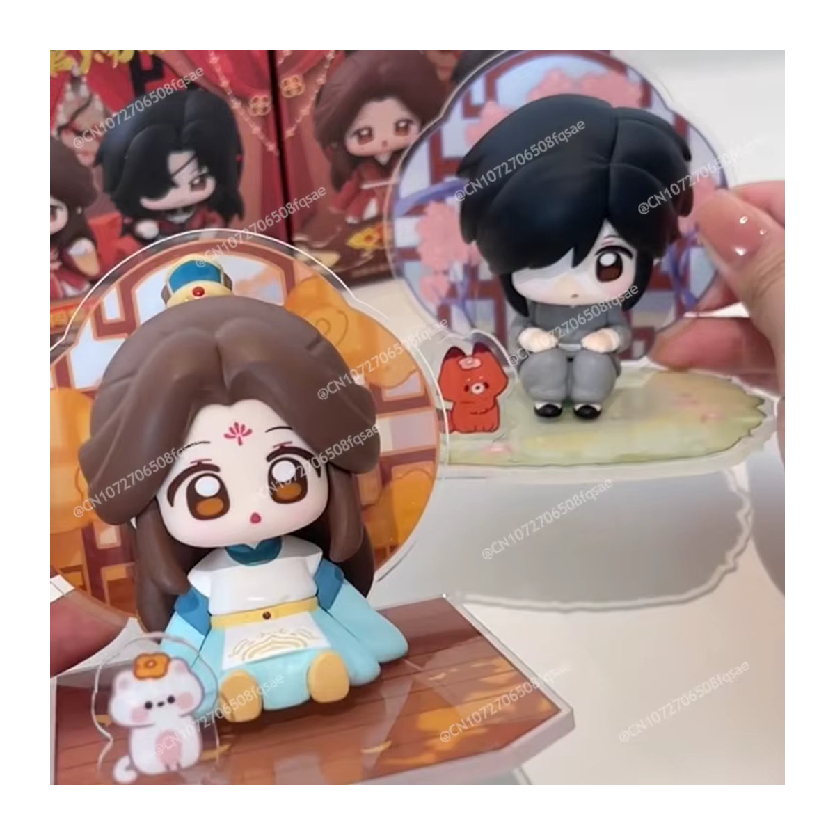 Ticify Tian Guan Ci Fu Heaven Official's Blessing Blind Box Mystery Box mit Hua Cheng und Xie Lian Figuren, mehrfarbig - Bild 4
