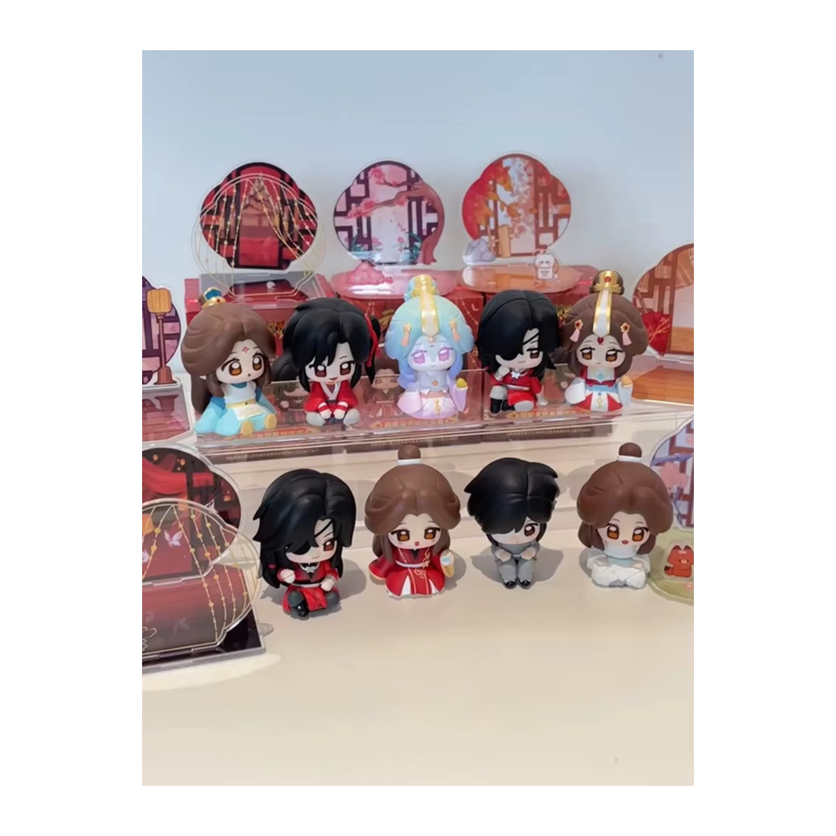 Ticify Tian Guan Ci Fu Heaven Official's Blessing Blind Box Mystery Box mit Hua Cheng und Xie Lian Figuren, mehrfarbig - Bild 5