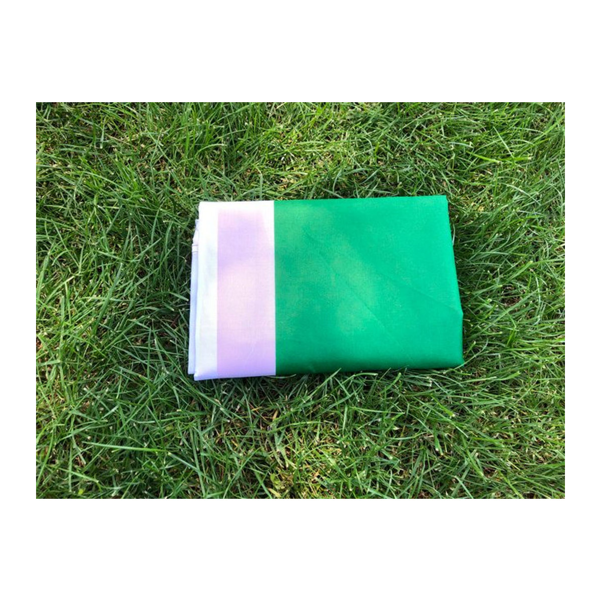 TIKI FLAGGE Italienische Nationalflagge als hängendes Banner in Mehrfarbig, B: 60 cm, H: 90 cm - Bild 1