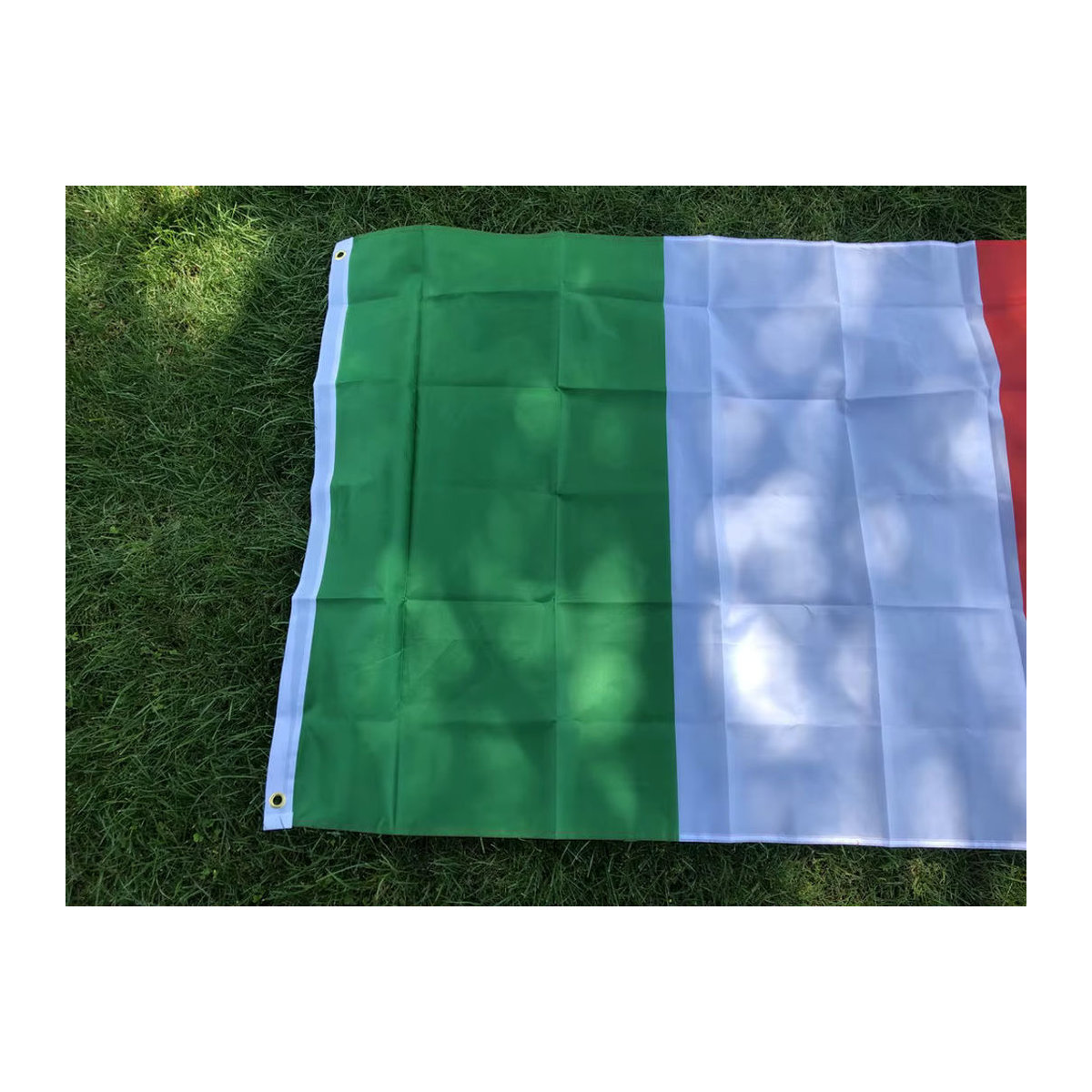 TIKI FLAGGE Italienische Nationalflagge als hängendes Banner in Mehrfarbig, B: 60 cm, H: 90 cm - Bild 4
