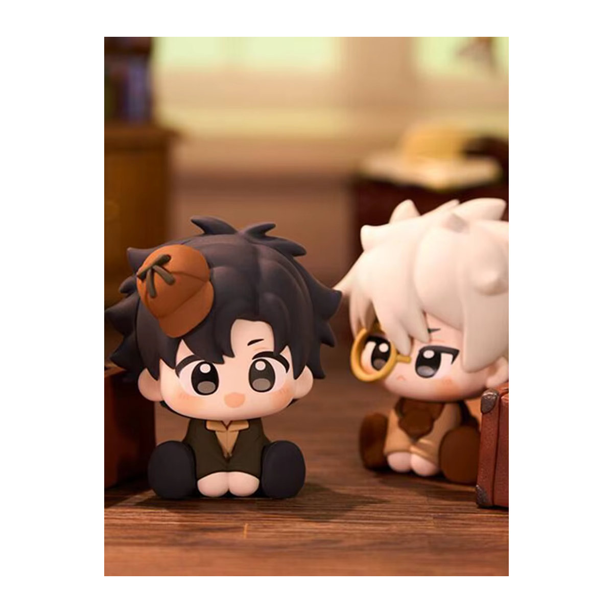 Time Agent Yingdu Academy Anime-Figur in Sitzposition als Blind Box Mystery Box aus Kunststoff, mehrfarbig - Bild 3