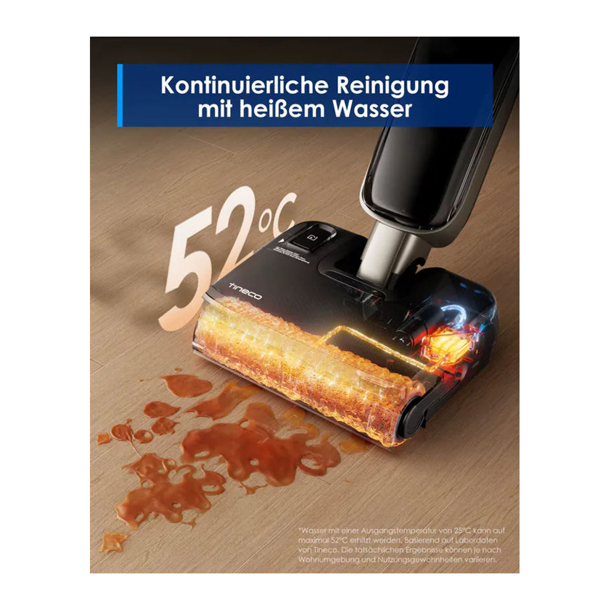 Tineco Floor ONE S9 Master Nass Trockensauger in Schwarz mit ThermoBlast-Tech, Heißwasser-Wischen und Flashdry-Selbstreinigung - Bild 5