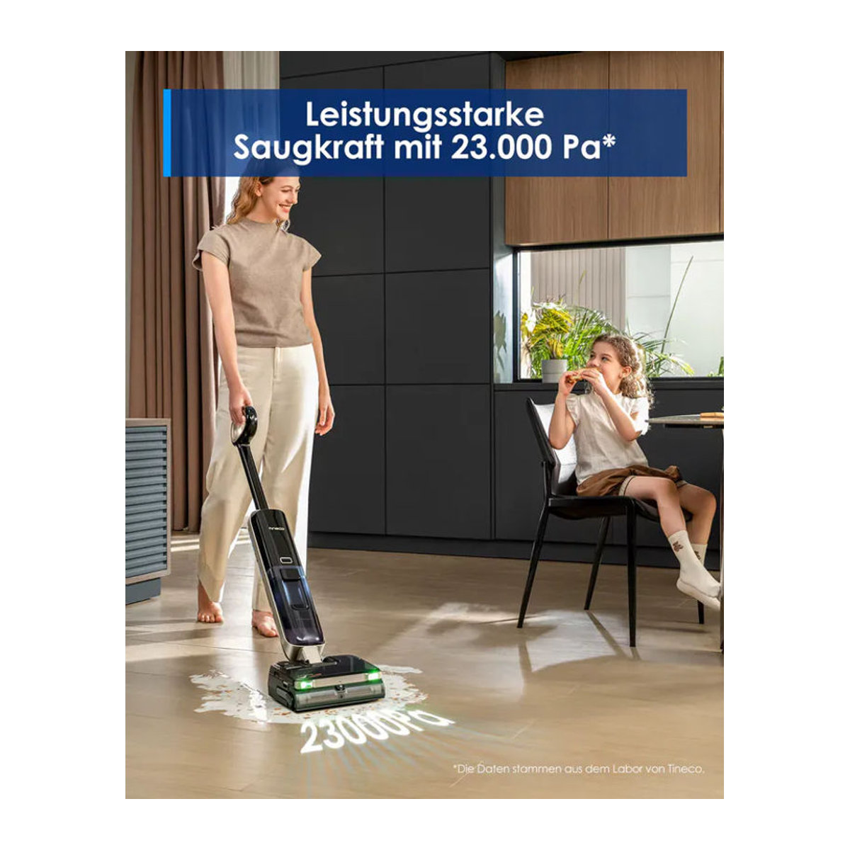Tineco Floor ONE S9 Master Nass Trockensauger in Schwarz mit ThermoBlast-Tech, Heißwasser-Wischen und Flashdry-Selbstreinigung - Bild 7