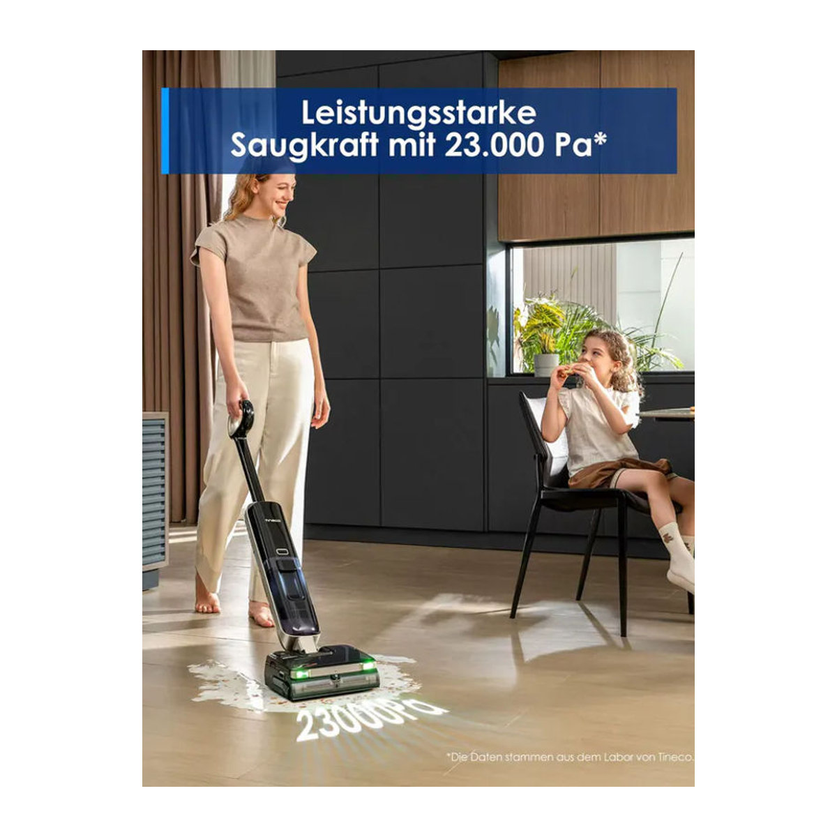 Tineco Floor ONE S9 Master Nass Trockensauger in Schwarz mit ThermoBlast-Tech, Heißwasser-Wischen und Flashdry-Selbstreinigung - Bild 9