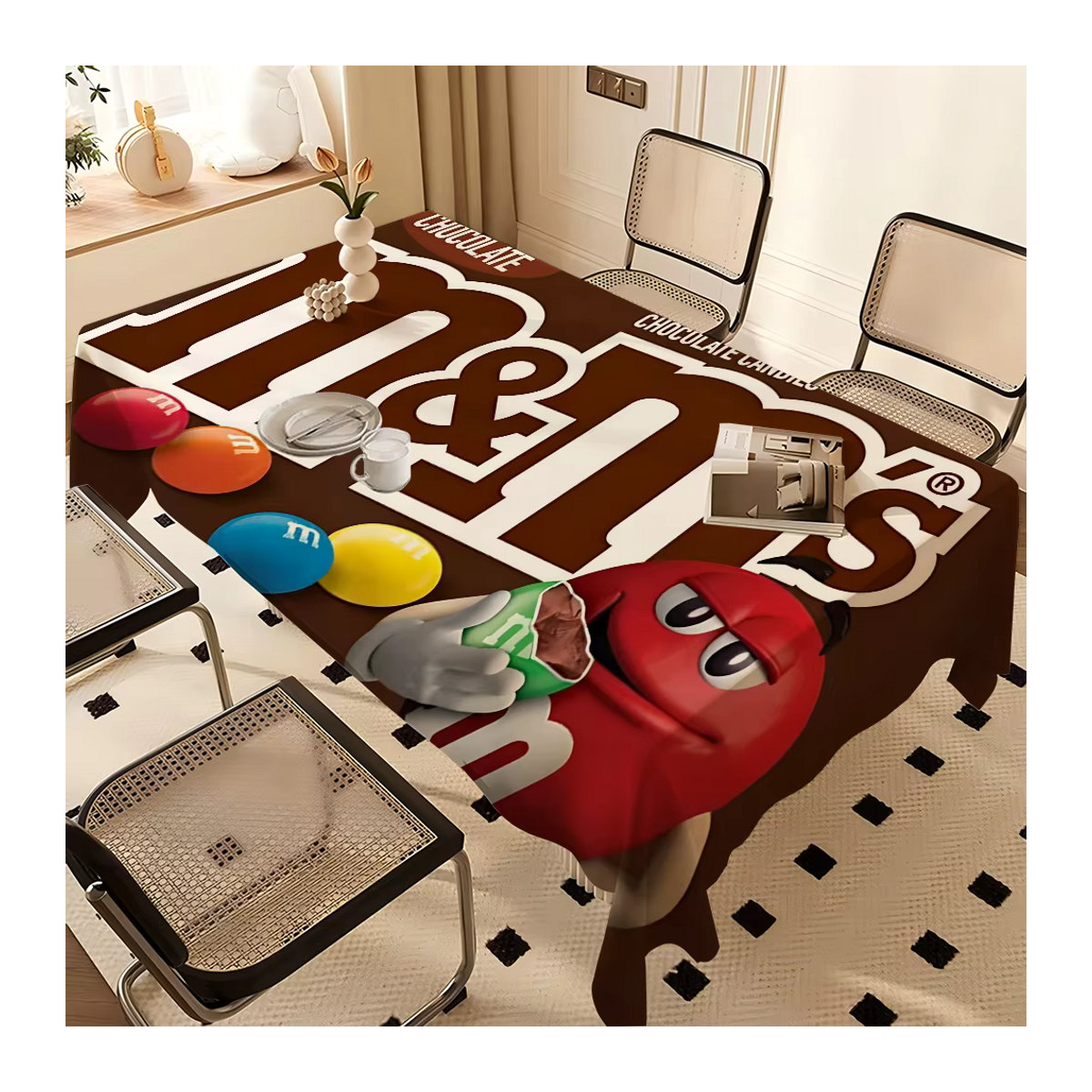 Tischdecke in Braun für Dinner-Partys, Hochzeiten und Bankette - Bild 3