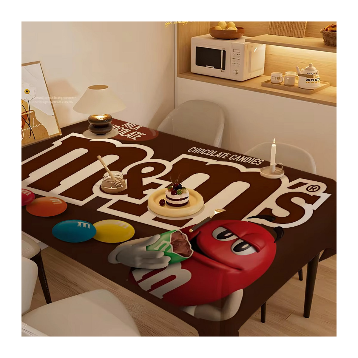 Tischdecke in Braun für Dinner-Partys, Hochzeiten und Bankette - Bild 6