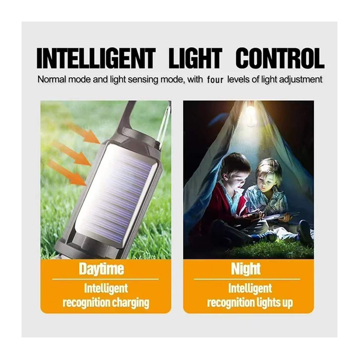 TLEDMP LED Solar Camping Lampe USB wiederaufladbare Vintage Glühbirne dimmbar mit Haken für Zelt und Wandern - Bild 2