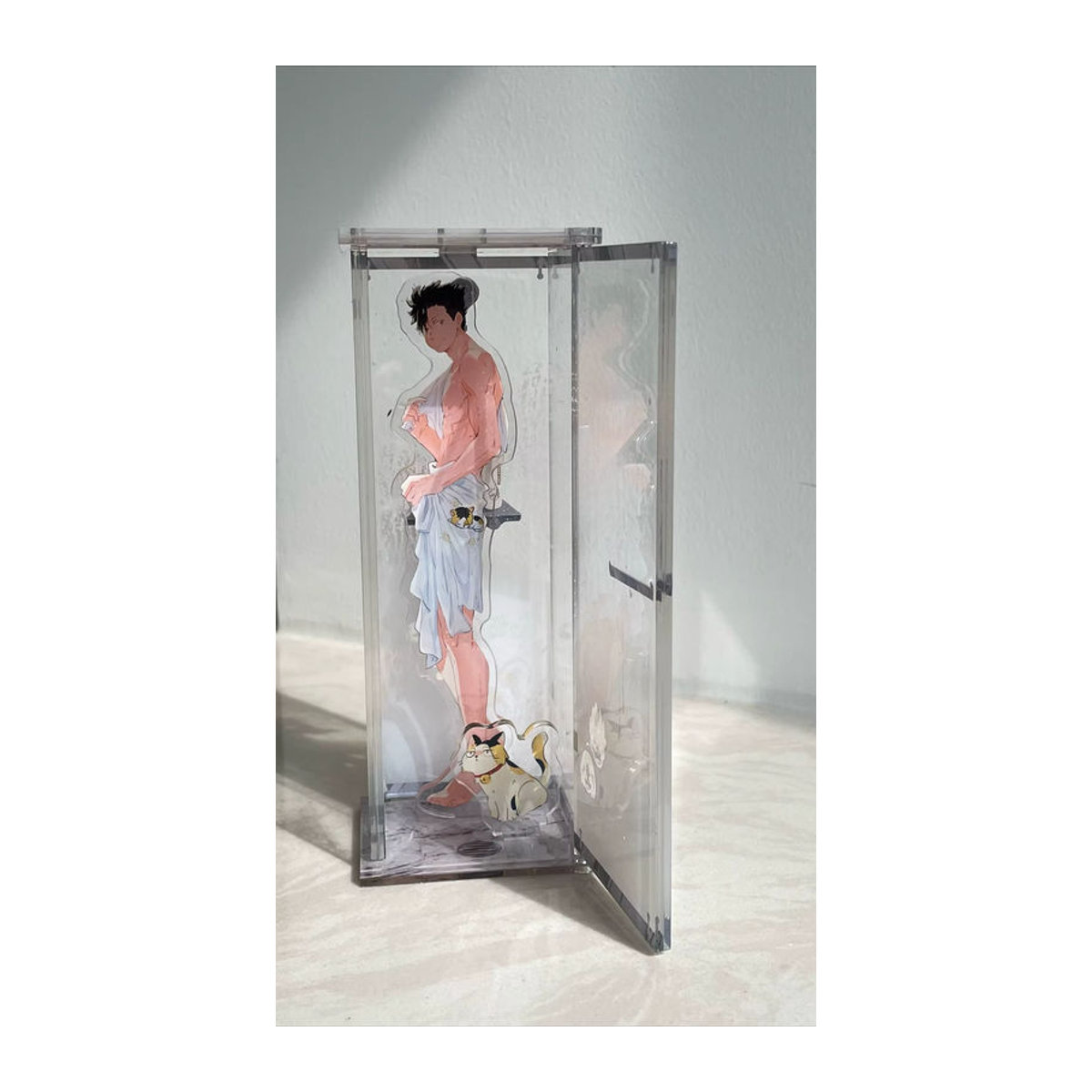 TLIT Anime Haikyuu Cosplay Acrylschild Stereoskopische Standfigur Kozume Kenma Tetsurou Kuroo Transparent - Bild 2