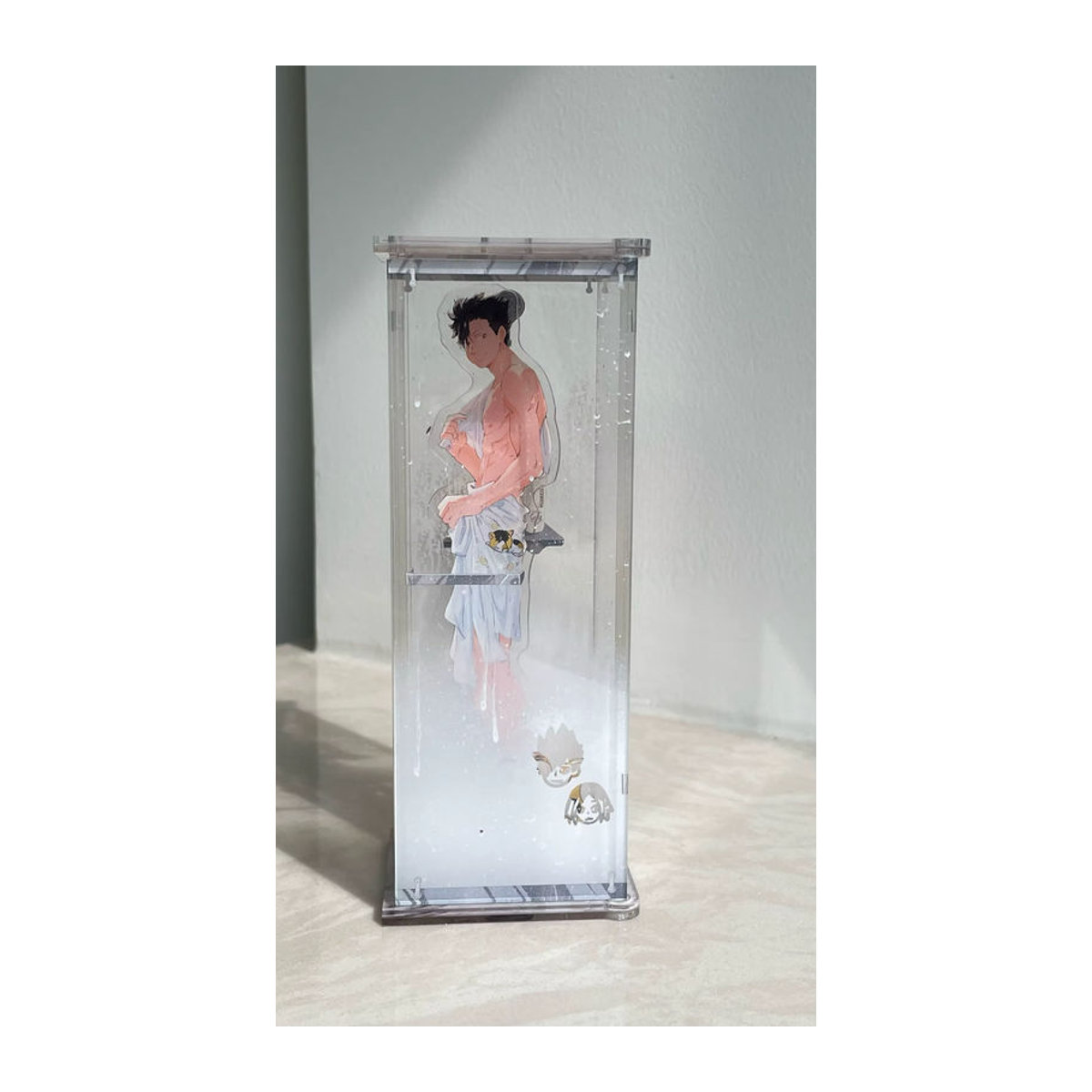 TLIT Anime Haikyuu Cosplay Acrylschild Stereoskopische Standfigur Kozume Kenma Tetsurou Kuroo Transparent - Bild 3
