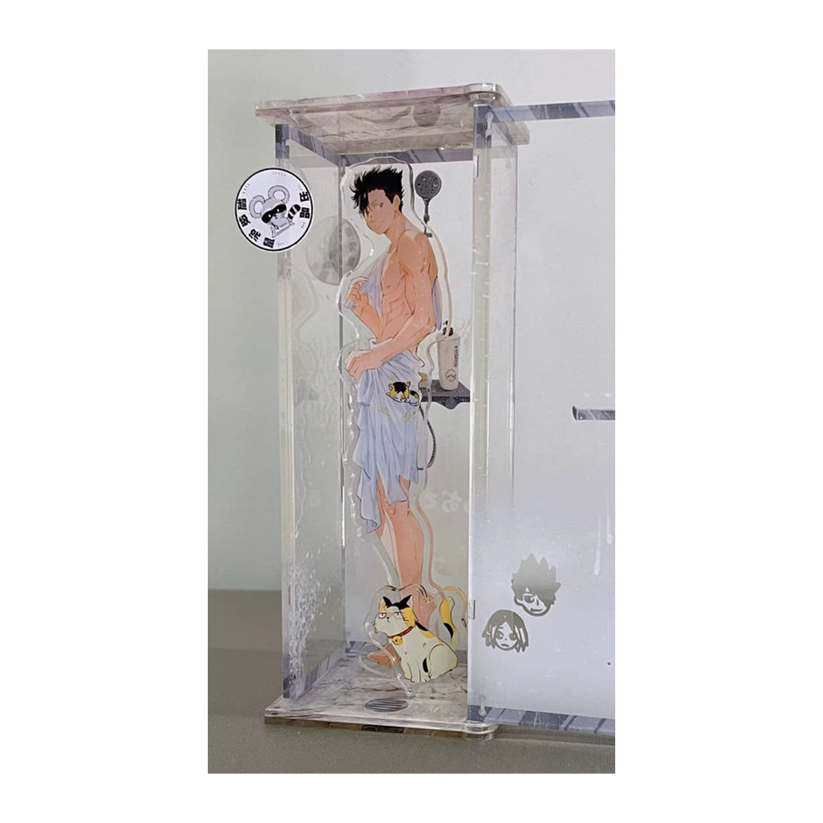 TLIT Anime Haikyuu Cosplay Acrylschild Stereoskopische Standfigur Kozume Kenma Tetsurou Kuroo Transparent - Bild 5