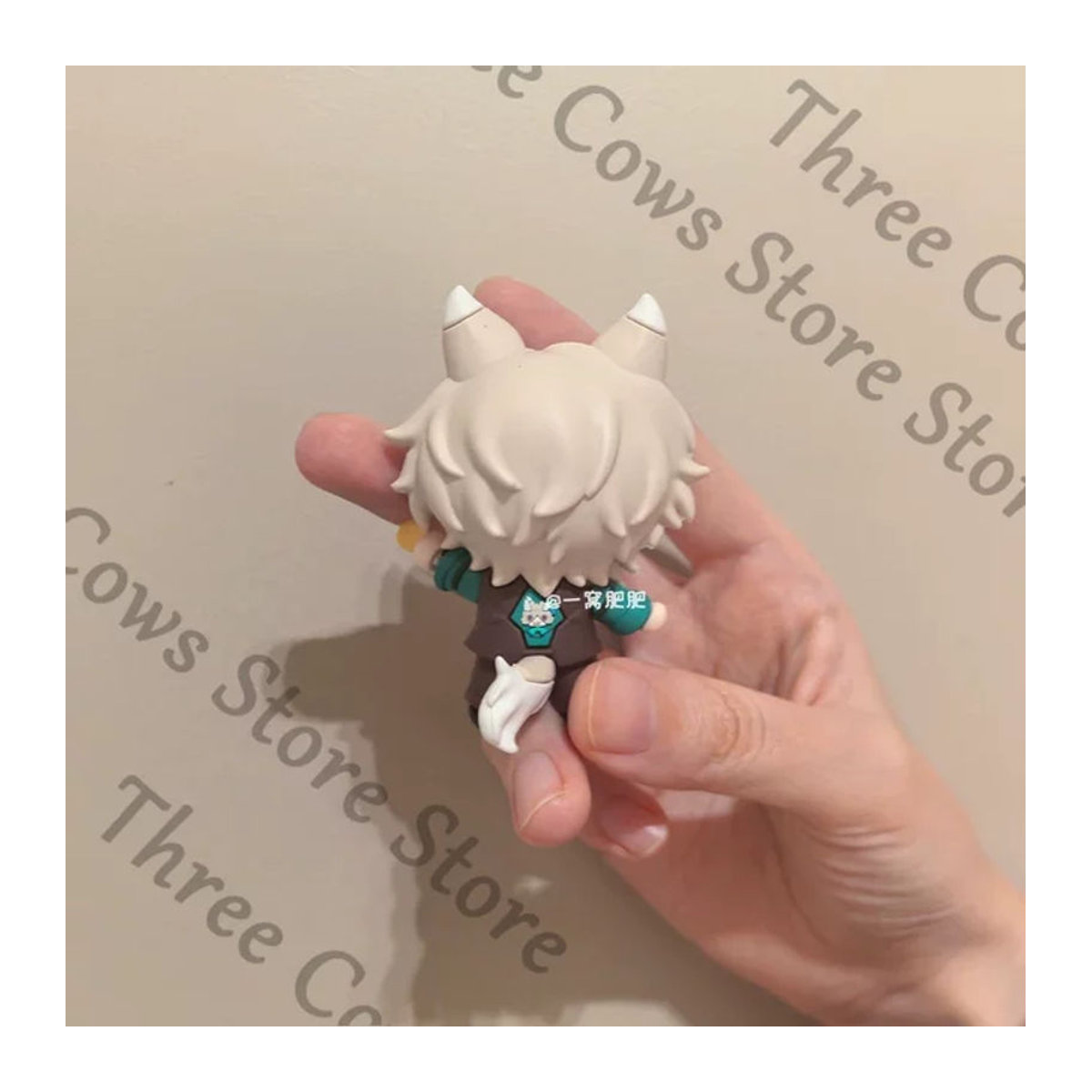 TLIT Honkai: Star Rail Aventurine Anime Miniatur-Figur aus Kunststoff, weiß, Höhe: 7,5 cm - Bild 1