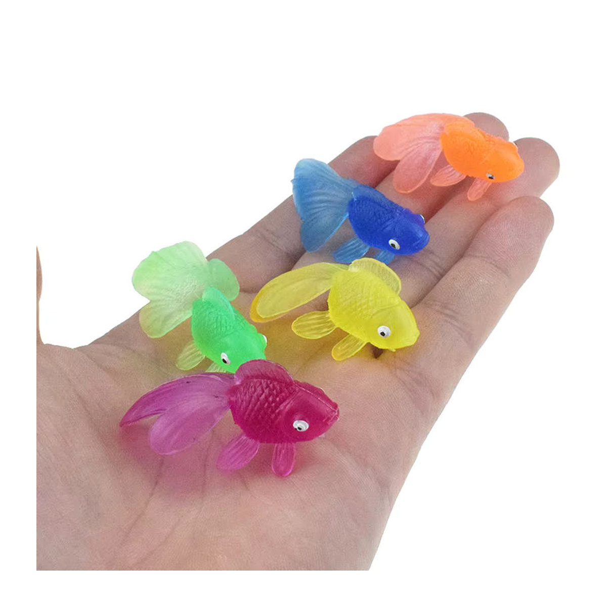 TMZ Bunte Dekofische aus Kunststoff für Aquarium und Wohnzimmer Dekoration, Mehrfarbig - Bild 4