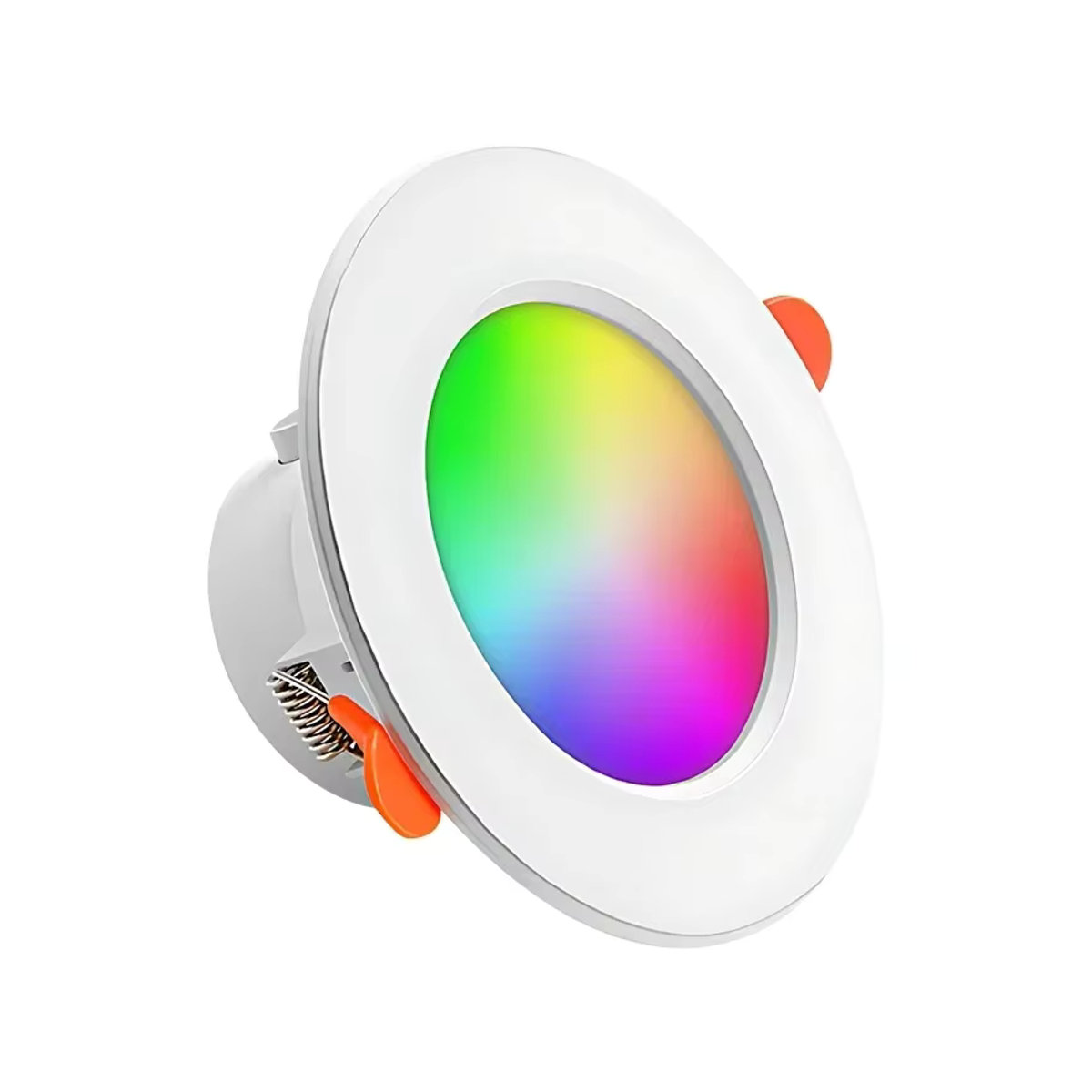 TNCE Smart LED Deckenlampe RGB mit Bluetooth und Tuya App Steuerung, dimmbares Rund-Downlight in Bunt, 15W - Bild 6
