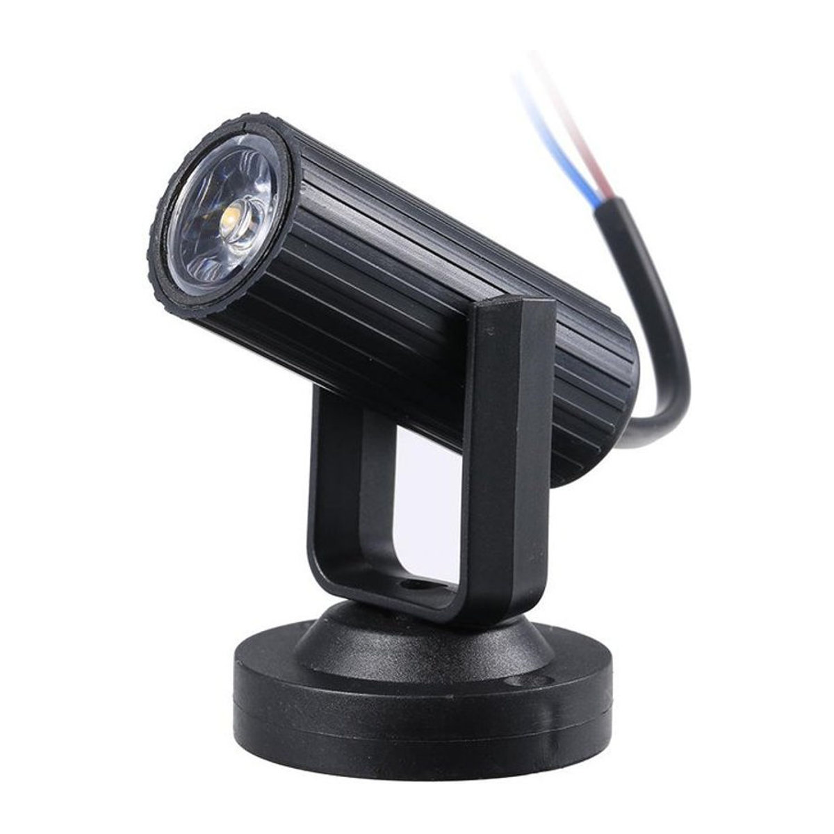 TOMTOP JMS LED Mini Spot Lampe Rot für Bühnenbeleuchtung und Party Dekoration - Bild 1
