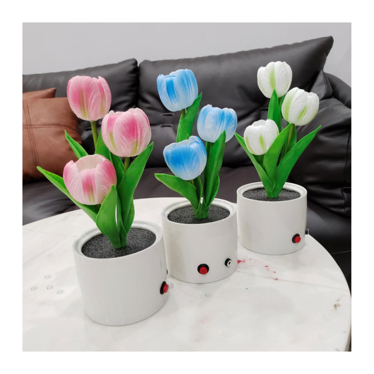 TOMTOP JMS LED Tulpenlampe als dekorative Tischlampe in Bunt - Bild 3
