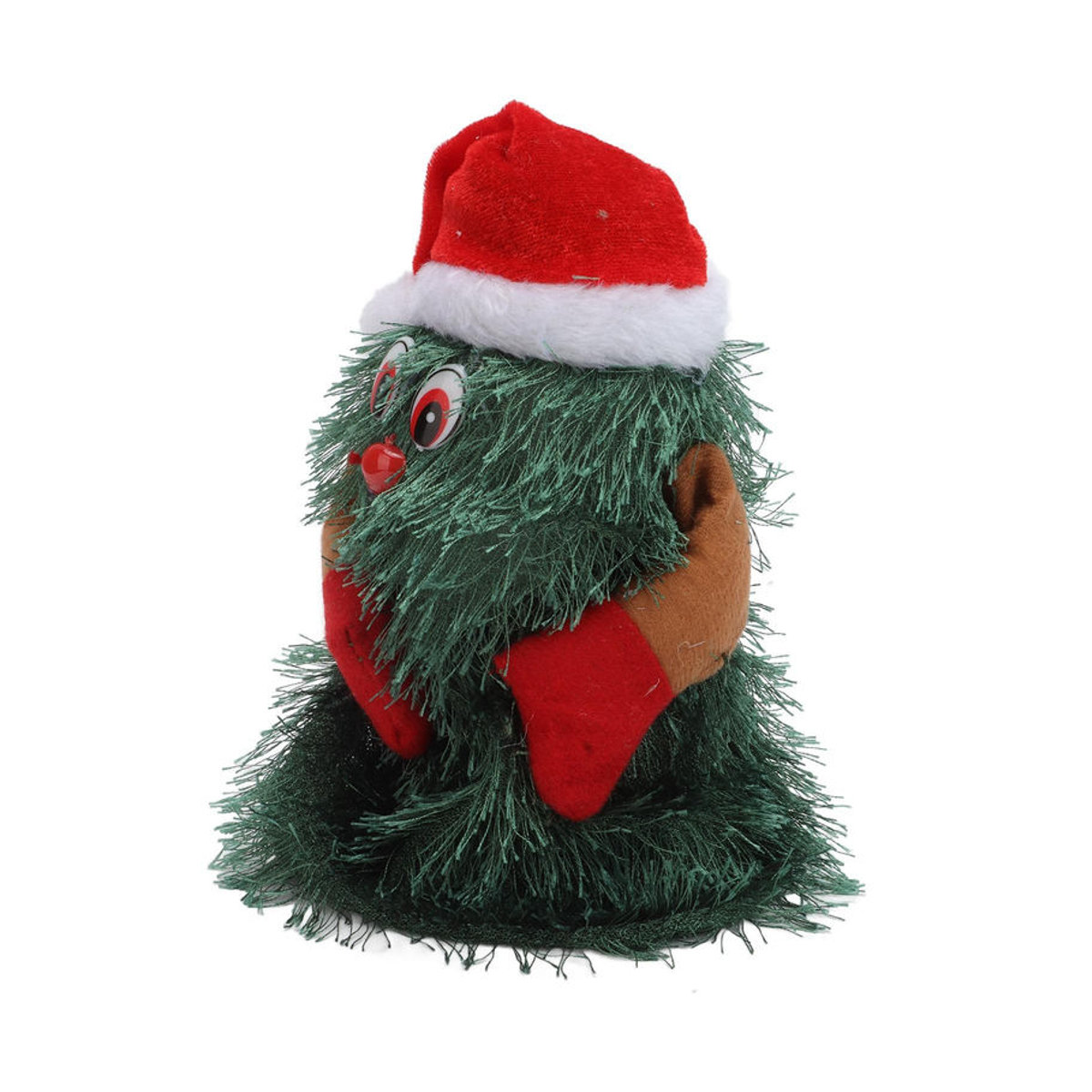 TOMTOP JMS Musikalischer Weihnachtsbaum für den Tisch als rotierende Pflanzen-Figur in Grün - Bild 2