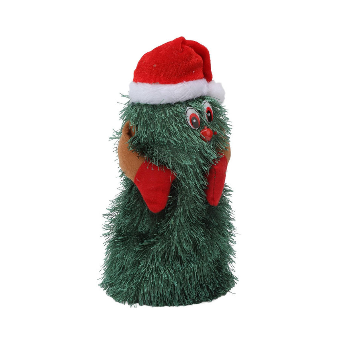 TOMTOP JMS Musikalischer Weihnachtsbaum für den Tisch als rotierende Pflanzen-Figur in Grün - Bild 3