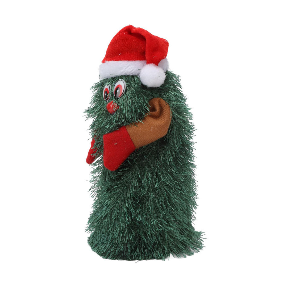 TOMTOP JMS Musikalischer Weihnachtsbaum für den Tisch als rotierende Pflanzen-Figur in Grün - Bild 4
