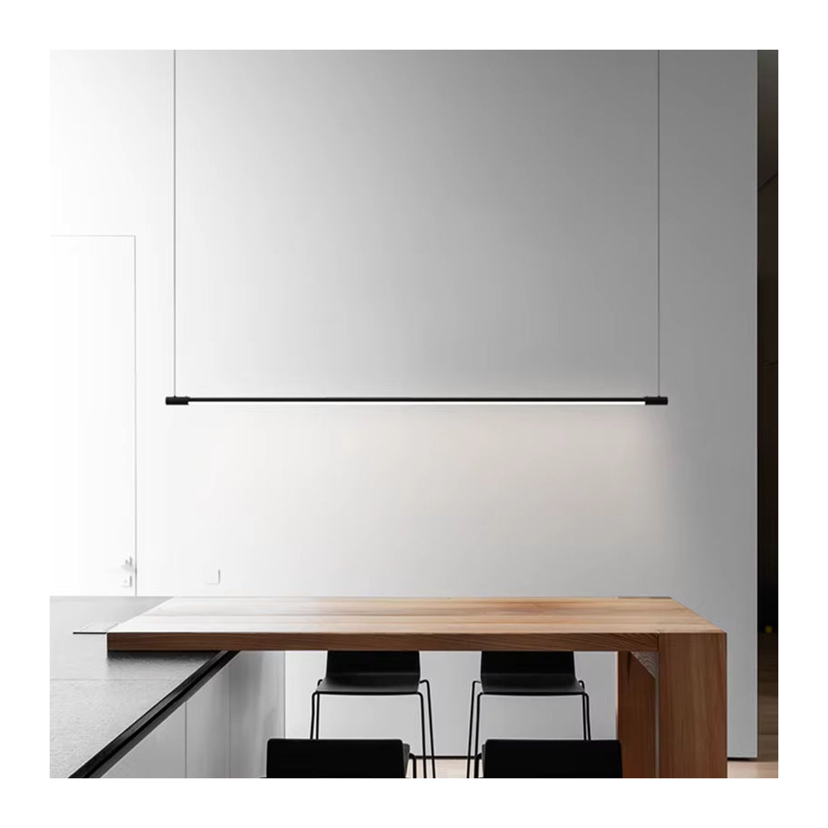 TONDI LED Kronleuchter im skandinavischen Design Schwarz - Bild 3