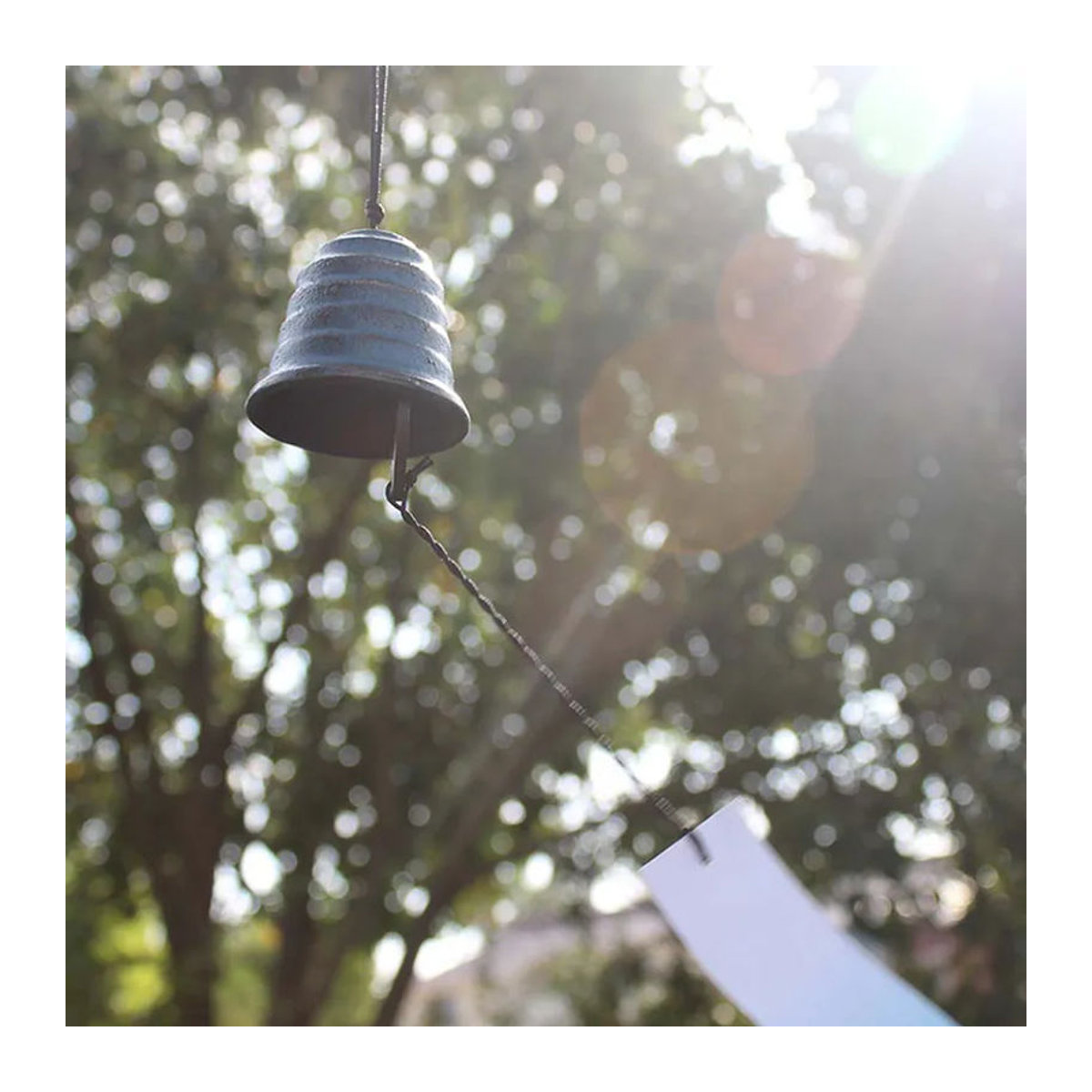 Tooarts Windspiel aus Metall in Blau als hängende Dekoration für Garten und Haus - Bild 5