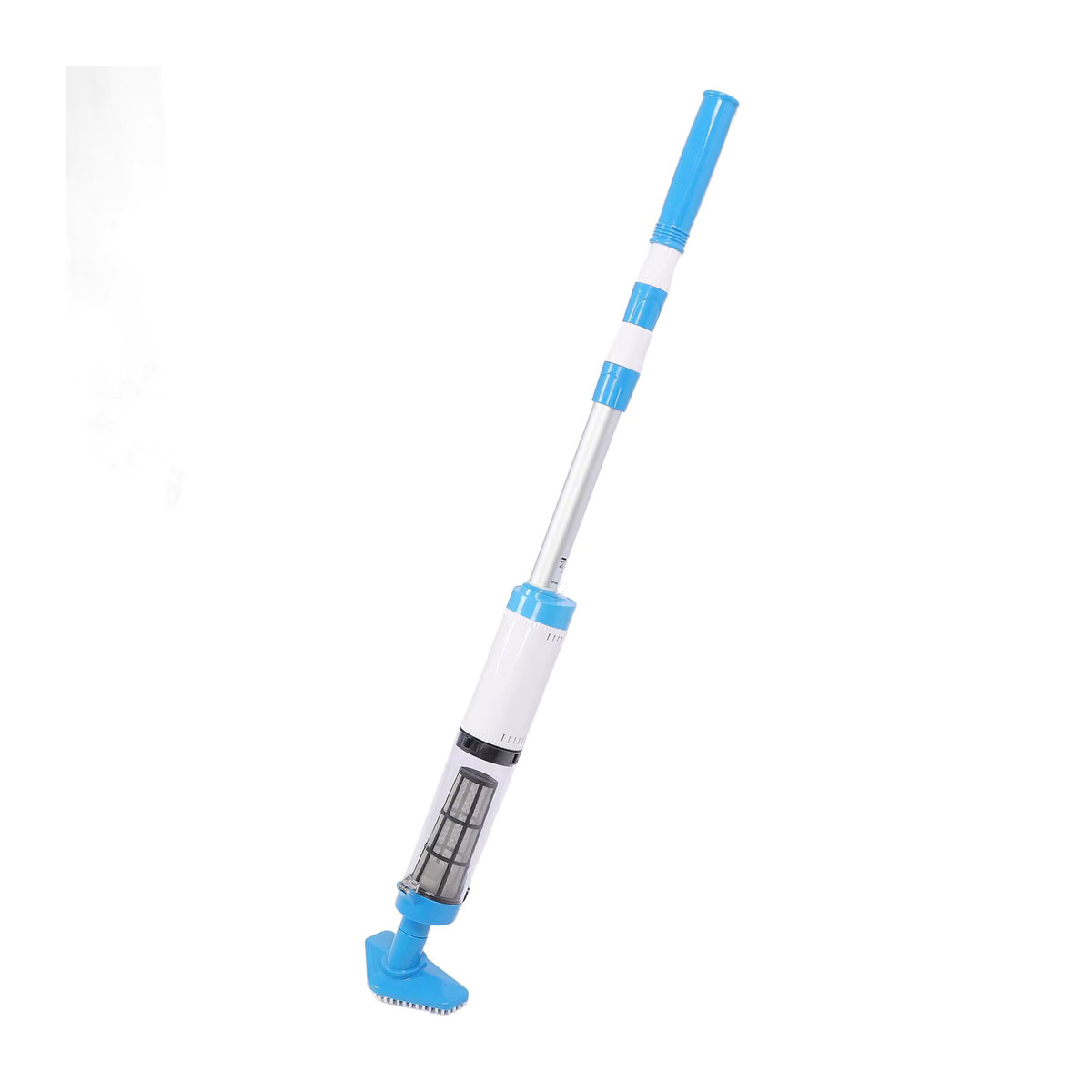 TOPINCN 3-in-1 Pool-Staubsauger mit Badewannen-Adapter, wiederaufladbar und energiesparend, Blau - Bild 3