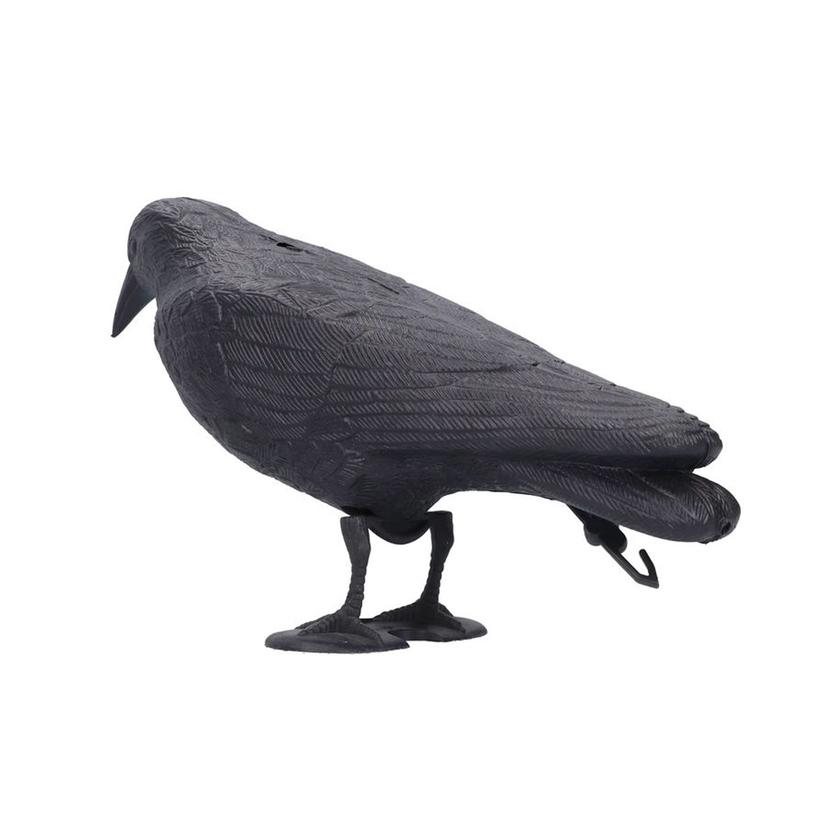 TOPINCN Krähe Decoy Simulation Kunststoff Krähe Statue als Jagdköder und Garten Dekoration - Bild 3