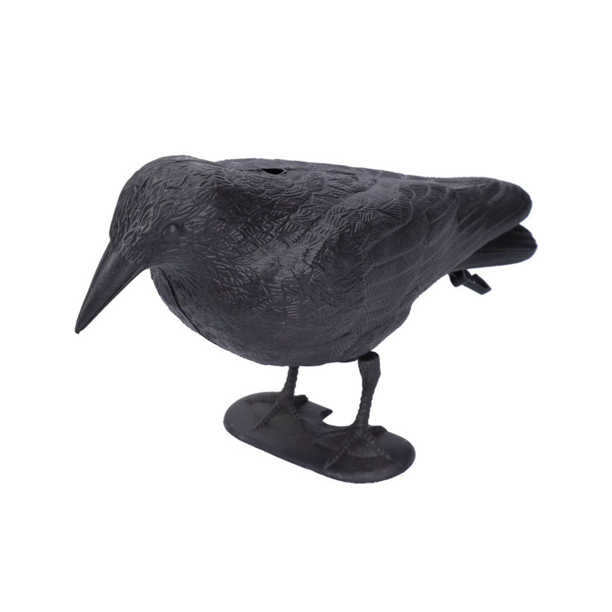 TOPINCN Krähe Decoy Simulation Kunststoff Krähe Statue als Jagdköder und Garten Dekoration - Bild 4