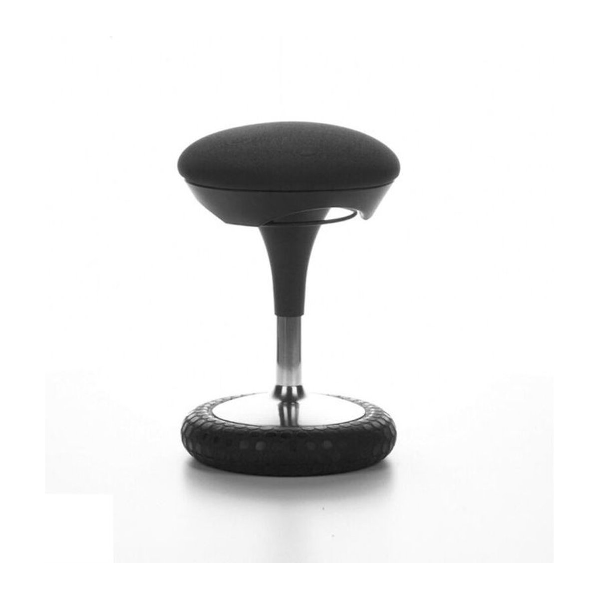 Topstar Sitness 20 Ergonomiestuhl als Stehhilfe aus Stoff in Schwarz mit Chromgestell - Bild 2