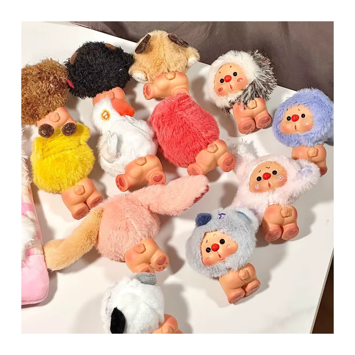 TOPTOY DIESER Bär Mini Crawling Animal Party Series Blind Box, Rosa, Figurensammlung aus Kunststoff - Bild 2