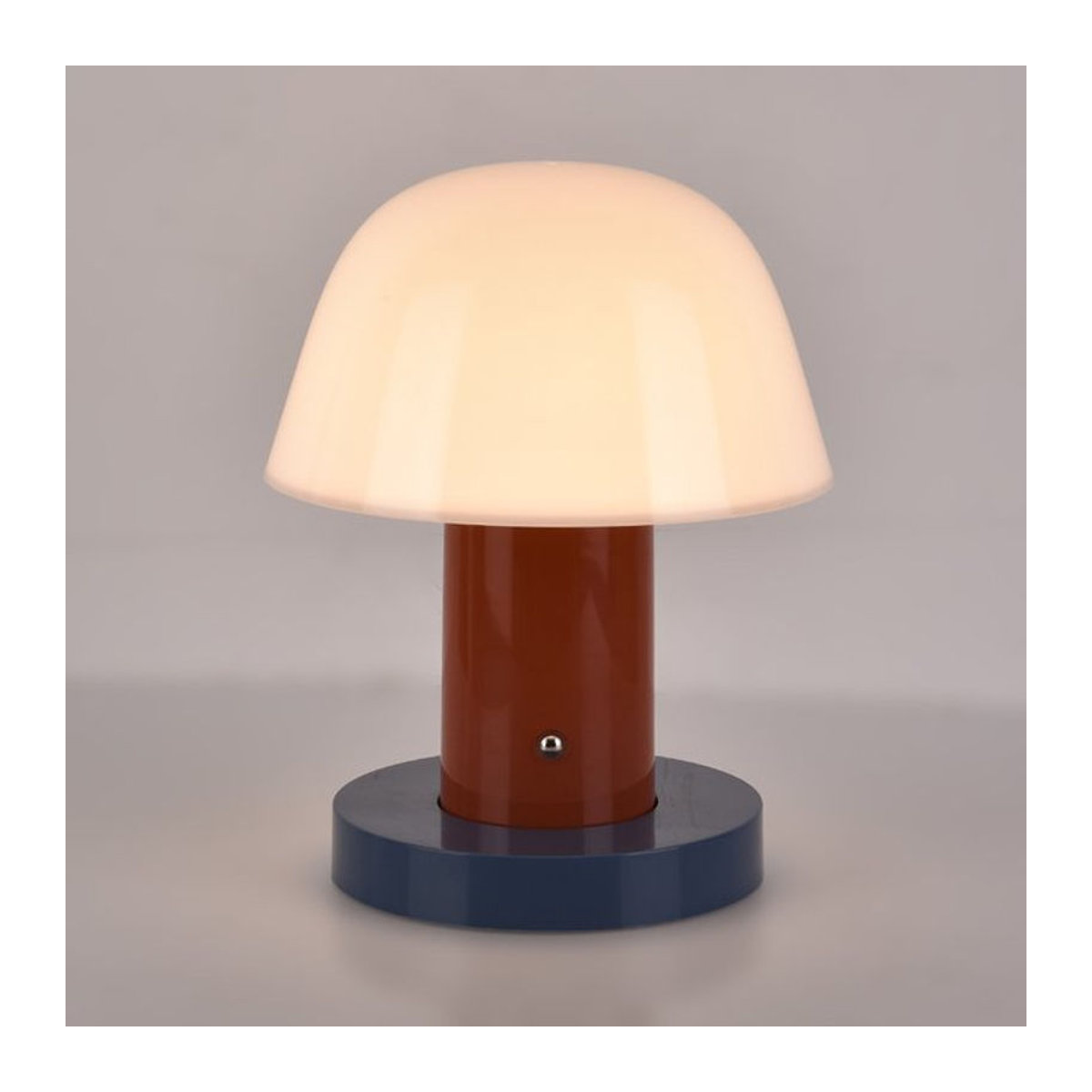 Topwinson Moderne Tischlampe in Bunt als Niedliches Pilz-Nachtlicht mit Touch-Steuerung und USB-Aufladung für Kinderzimmer und Heimdekoration - Bild 1