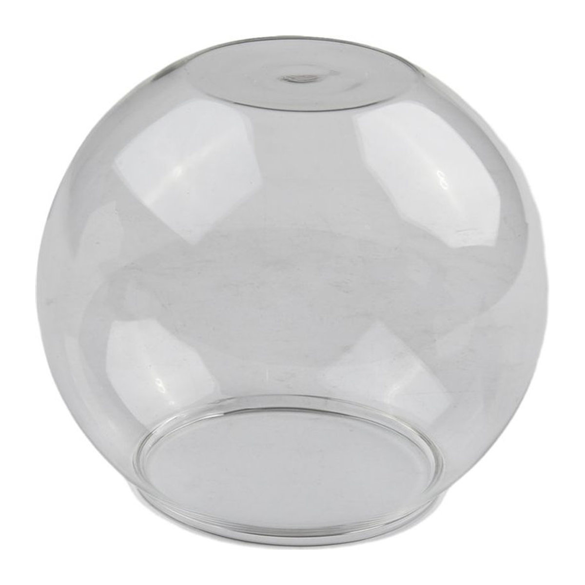 Transparente Glasvase für Sukkulenten und Terrarien, runde Dekovase für Desktop und Pflanzen, Durchmesser: 8 cm, 10 cm oder 12 cm - Bild 1