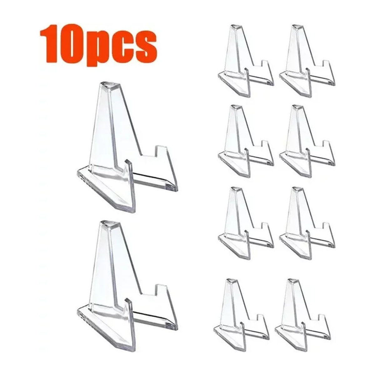 Transparentes Acryl Münz-Display Standhalter als Staffelei für Medaillen und Kapseln - Bild 1