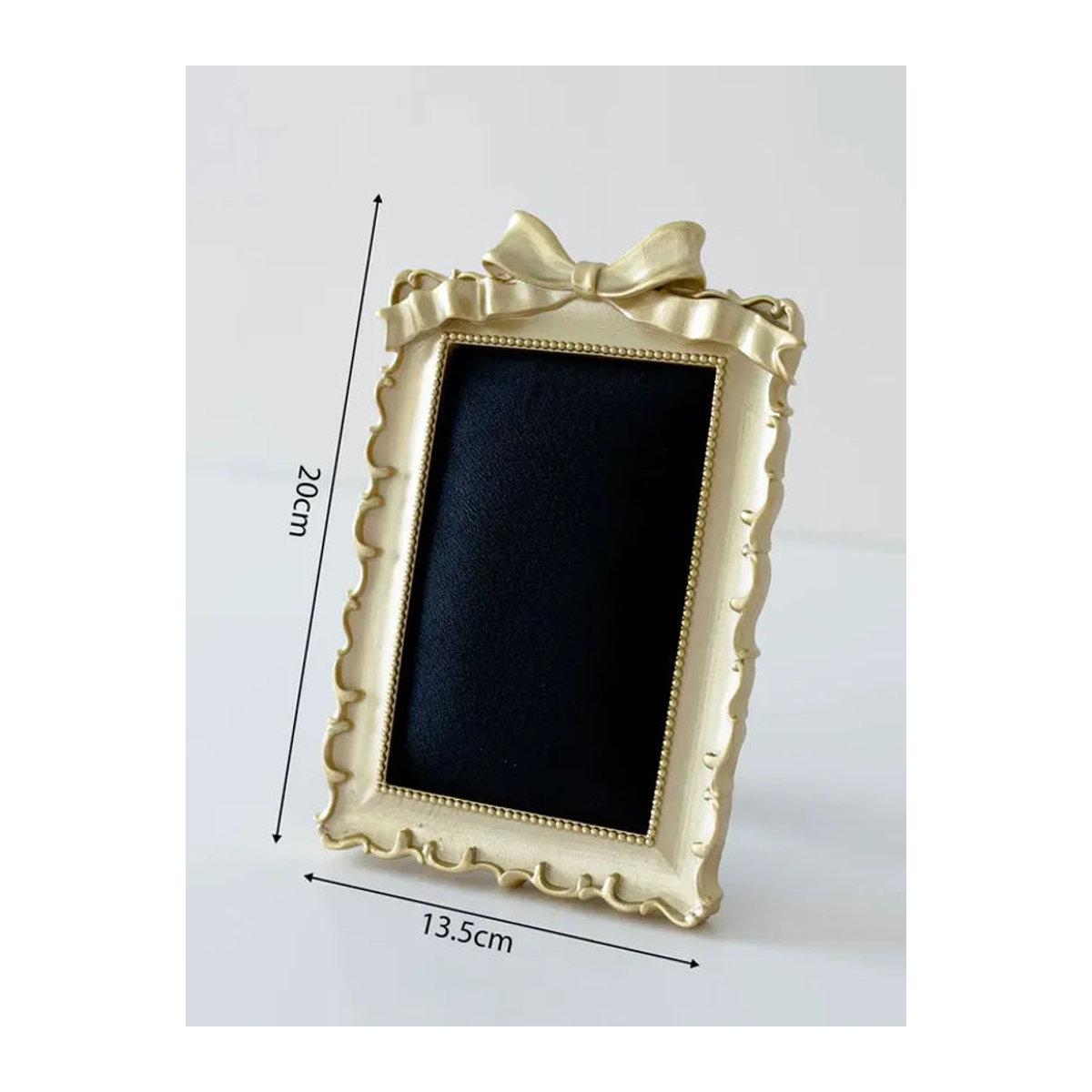 TREACHI Retro Schmuck Display Rack aus Metall in Schwarz und Gold für Ohrringe, Ringe und Halsketten - Bild 3