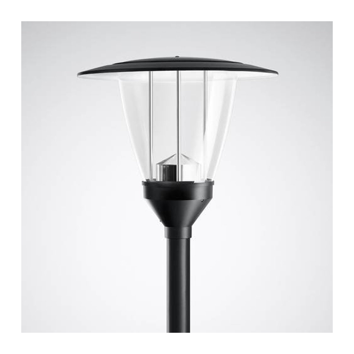 Trilux LED-Aufbauleuchte 6726040 in Schwarz aus Aluminium mit warmweißem Licht - Bild 1
