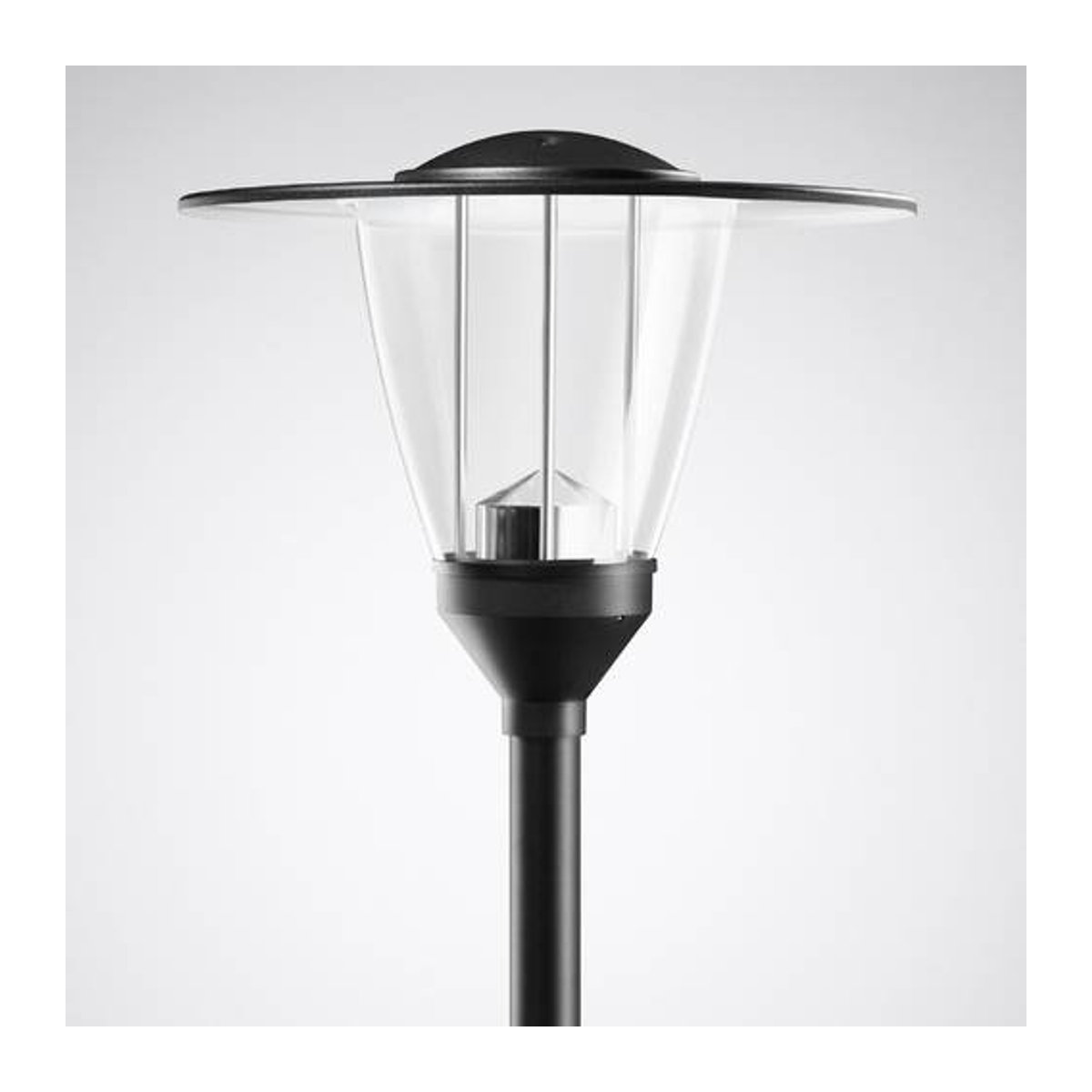Trilux LED-Aufbauleuchte 6729240 in Schwarz aus Aluminium mit warmweißem Licht - Bild 1